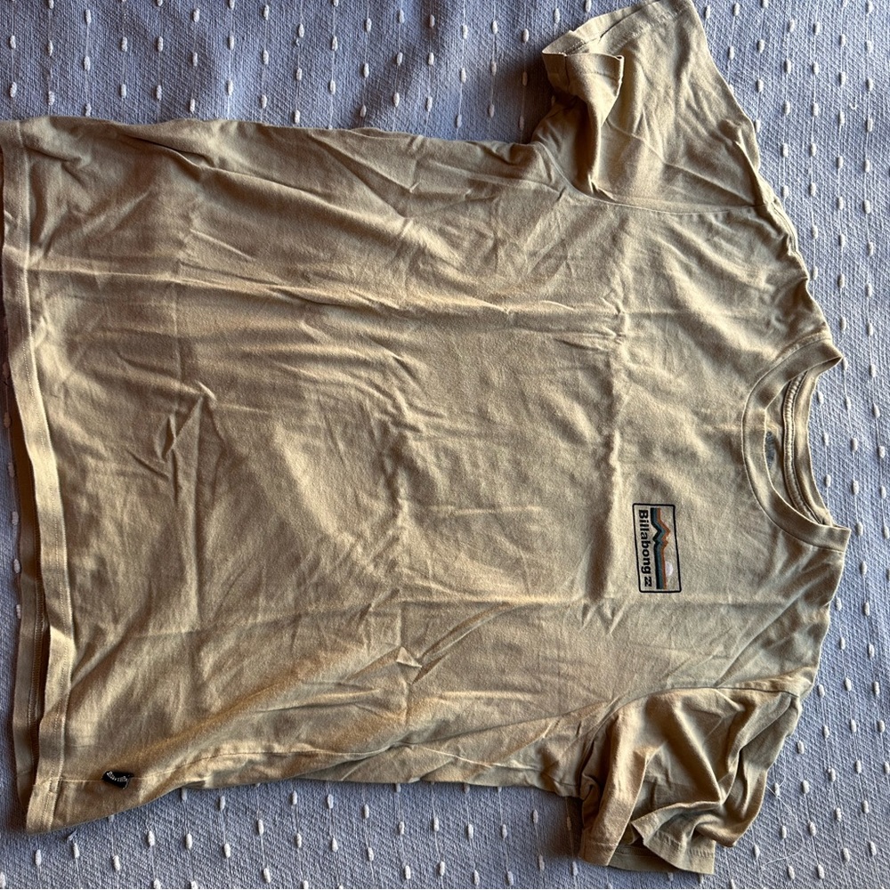 Khaki Men's T-Shirt